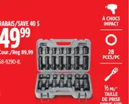 Canadian Tire Selected Impact Socket Sets and Accessory offer