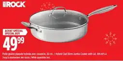Canadian Tire Heritage The Rock Hybrid Clad 30cm Jumbo Cooker with Lid offer