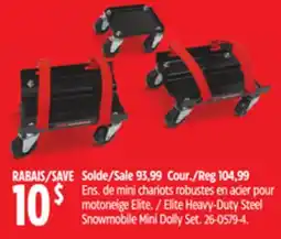 Canadian Tire MotoMaster Elite Heavy-Duty Steel Snowmobile Mini Dolly Set offer