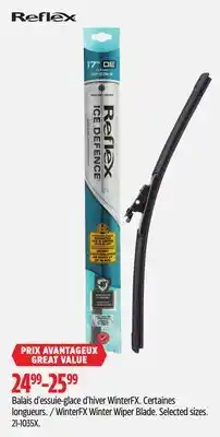 Canadian Tire WinterFX Winter Wiper Blade offer