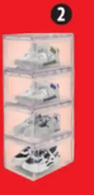 Canadian Tire Premium Stackable Shoe Box Set, 4-Pc offer