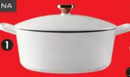 Canadian Tire 7-Qt White Enamel Cast-Iron Casserole offer