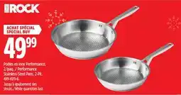 Canadian Tire Heritage The Rock Performance Stainless-Steel Pans, 2-Pk offer