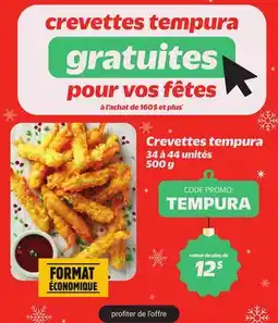 Metro CREVETTES TEMPURA offer