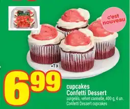 Super C CUPCAKES CONFETTI DESSERT | CONFETTI DESSERT CUPCAKES offer