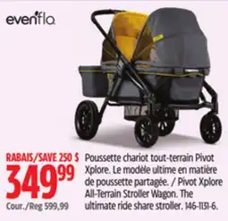 Canadian Tire Pivot Xplore All-Terrain Stroller Wagon offer