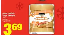 Super C pains à salade longs Selection | Selection long salad rolls offer