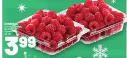 Metro FRAMBOISES | RASPBERRIES offer