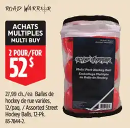 Canadian Tire Road Warrior Assorted Street Hockey Balls, 12-Pk offer