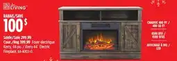 Canadian Tire Kerry 44˝ Electric Fireplace offer
