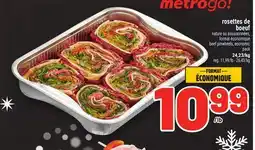 Metro ROSETTES DE BOEUF | BEEF PINWHEELS offer