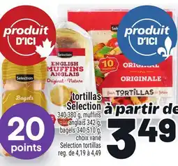 Metro TORTILLAS SELECTION | SELECTION TORTILLAS offer