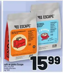 Metro CAFÉ EN GRAINS ESCAPE | ESCAPE COFFEE BEANS offer