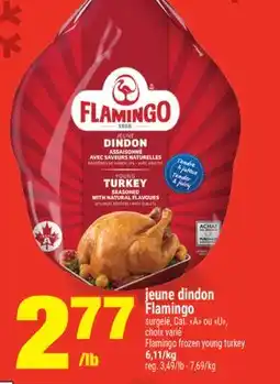 Super C jeune dindon Flamingo | Flamingo frozen young turkey offer