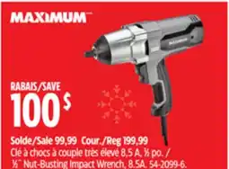 Canadian Tire Maximum 1/2 Nut-Busting Impact Wrench offer
