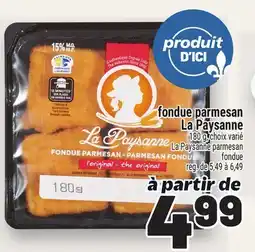 Metro FONDUE PARMESAN LA PAYSANNE | LA PAYSANNE PARMESAN FONDUE offer