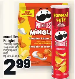 Metro CROUSTILLES PRINGLES | PRINGLES POTATO CHIPS offer