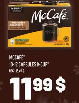 Metro 10-12 CAPSULES K-CUP MCCAFÉ offer