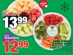 Super C plateau de légumes ou de fruits Sun Rich | Sun Rich fruit or vegetable tray offer