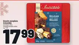 Metro BISCUITS EUROPÉENS IRRÉSISTIBLE | IRRÉSISTIBLE EUROPEAN COOKIES offer