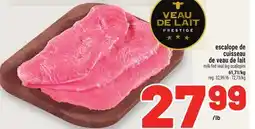 Metro ESCALOPE DE CUISSEAU DE VEAU DE LAIT | MILK-FED VEAL LEG SCALLOPINI offer