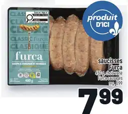 Metro SAUCISSES FURCA | FURCA SAUSAGES offer