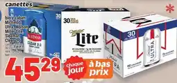 Metro BIÈRE LABATT MICHELOB ULTRA, MOLSON MILLER LITE, SLEEMAN CLEAR 2.0 | BEER offer