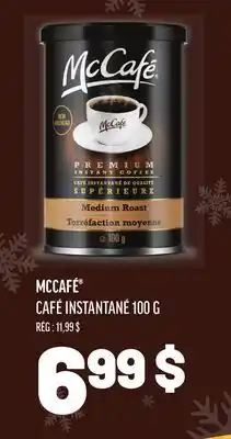 Metro MCCAFÉ CAFÉ INSTANTANÉ offer