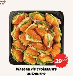 Metro PLATEAU DE CROISSANTS AU BEURRE offer