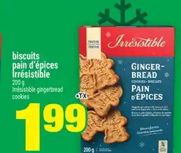 Super C biscuits pain d'épices Irrésistible | Irrésistible gingerbread cookies offer