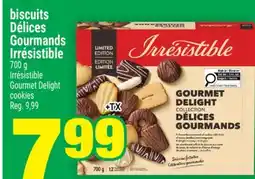 Super C biscuits Délices Gourmands Irrésistible | Irrésistible Gourmet Delight cookies offer
