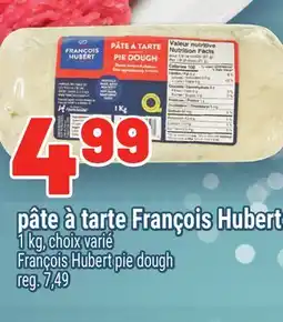 Metro PÂTE À TARTE FRANÇOIS HUBERT | FRANÇOIS HUBERT PIE DOUGH offer