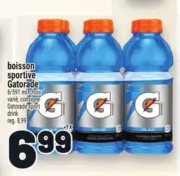 Metro BOISSON SPORTIVE GATORADE | GATORADE SPORT DRINK offer