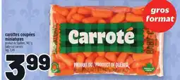 Metro CAROTTES COUPÉES MINIATURES | BABY-CUT CARROTS offer