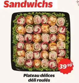 Metro PLATEAU DÉLI ROULÉS SANDWICHS offer