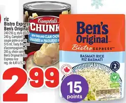 Metro RIZ BISTRO EXPRESS BEN'S ORIGINAL | BEN'S ORIGINAL BISTRO EXPRESS RICE offer