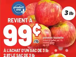 Metro POMMES ROSINETTE | ROSINETTE APPLES offer