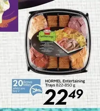 Safeway Hormel Entertaining Trays offer