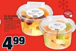 Super C trio de melons Sun Rich | Sun Rich melon trio offer