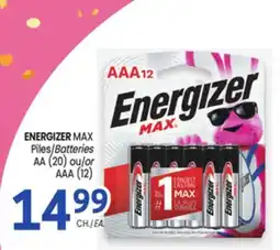 Uniprix ENERGIZER MAX Piles/Batteries offer