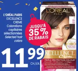 Uniprix L'ORÉAL PARIS EXCELLENCE CREME Colorations capillaires sélectionnées/Selected hair colors offer