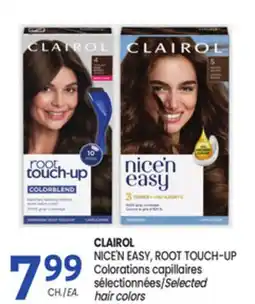 Uniprix CLAIROL NICE'N EASY, ROOT TOUCH-UP Colorations capillaires sélectionnées/Selected hair colors offer