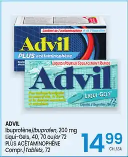Uniprix ADVIL Ibuprofène/Ibuprofen, 200 mg offer