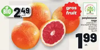 Metro PAMPLEMOUSSE ROUGE | RED GRAPEFRUIT offer