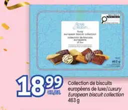 Uniprix ROSE & ROBIN Collection de biscuits européens de luxe/Luxury European biscuit collection offer