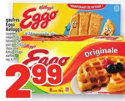 Metro GAUFRES EGGO KELLOGG'S | KELLOGG'S EGGO WAFFLES offer