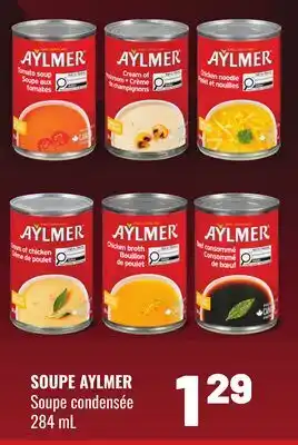 Metro SOUPE CONDENSÉE SOUPE AYLMER offer