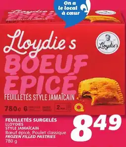 IGA LLOYDIES FROZEN FILLED PASTRIES offer