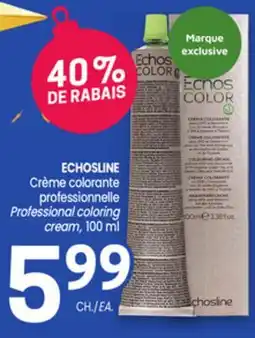 Uniprix ECHOSLINE Crème colorante professionnelle/Professional coloring cream offer