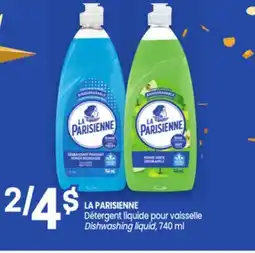 Uniprix LA PARISIENNE Détergent liquide pour vaisselle/Dishwashing liquid offer